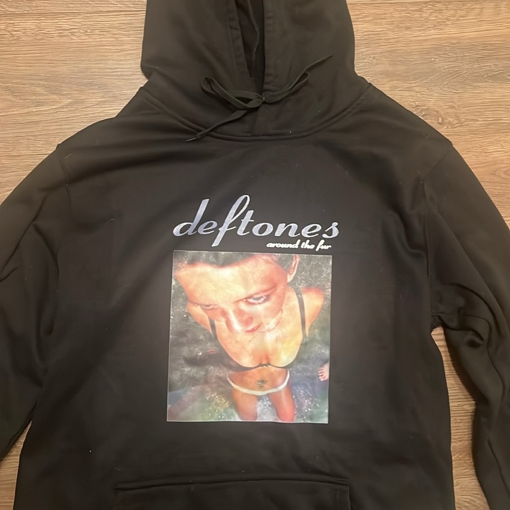 Deftones Around The Fur (Album Cover) Black Hoodie Gem